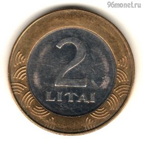 Литва 2 лита 2008