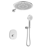 душевая система с термостатом Black&White GH-9201-C