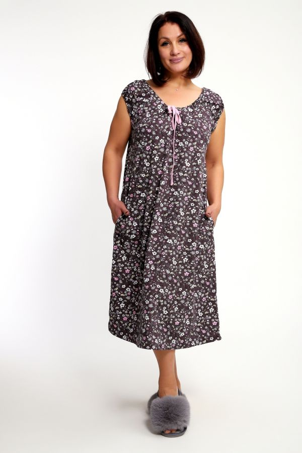 Платье 88129 [коричневый]