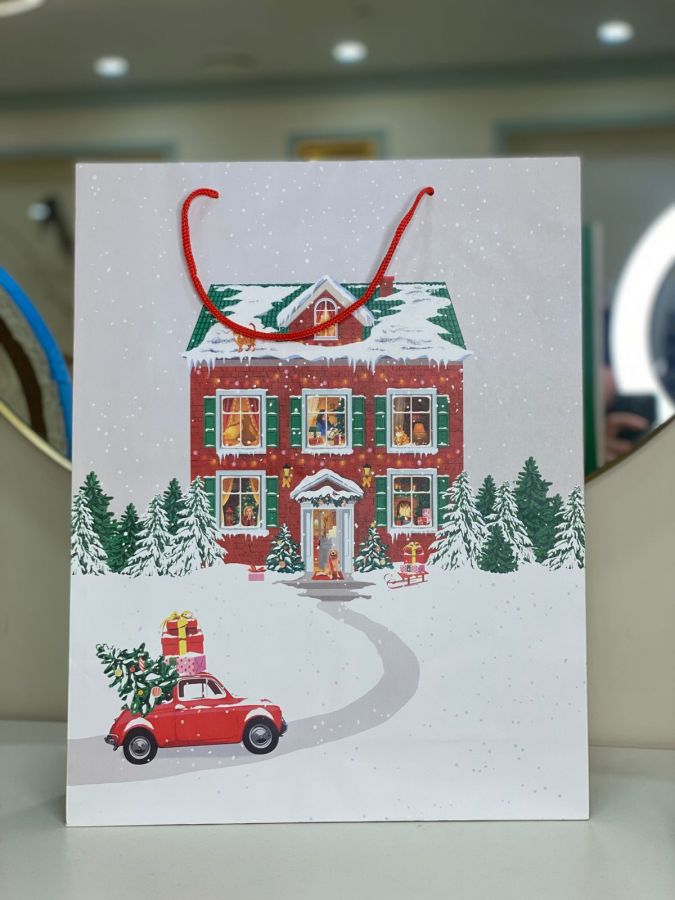 Подарочный пакет новогодний