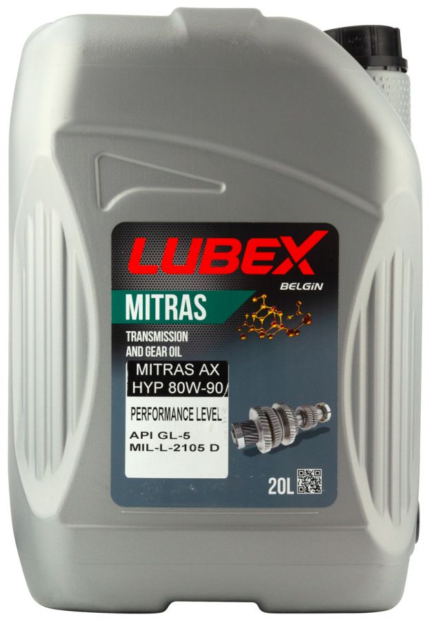 Lubex MITRAS AX HYP 80W-90, 20л