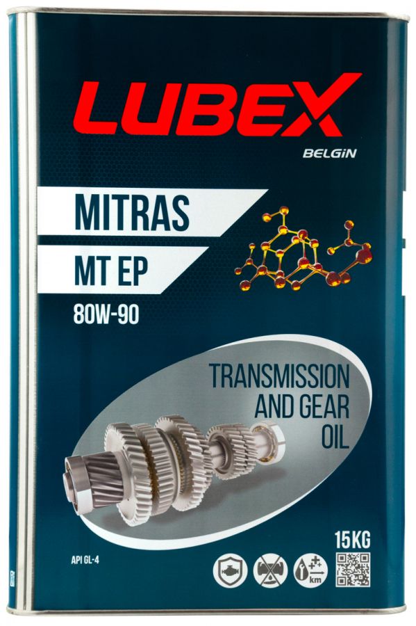 Lubex MITRAS MT EP 80W-90, 15л