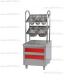 Прилавок для столовых приборов Онега МЛОЭ/ПСХ