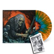 MYSTIC CIRCLE - Hexenbrand 1486 - Scarlet orange/blue/green splatter vinyl limited to 300 copies