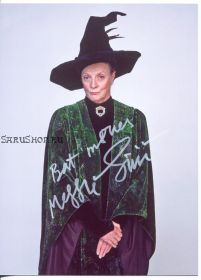 Автограф: Мэгги Смит. "Гарри Поттер". Редкость