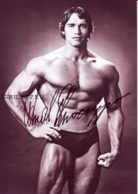 Автограф: Арнольд Шварценеггер. Мистер Олимпия