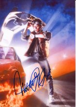 Автограф: Майкл Дж. Фокс. Назад в будущее I