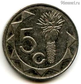 Намибия 5 центов 2002