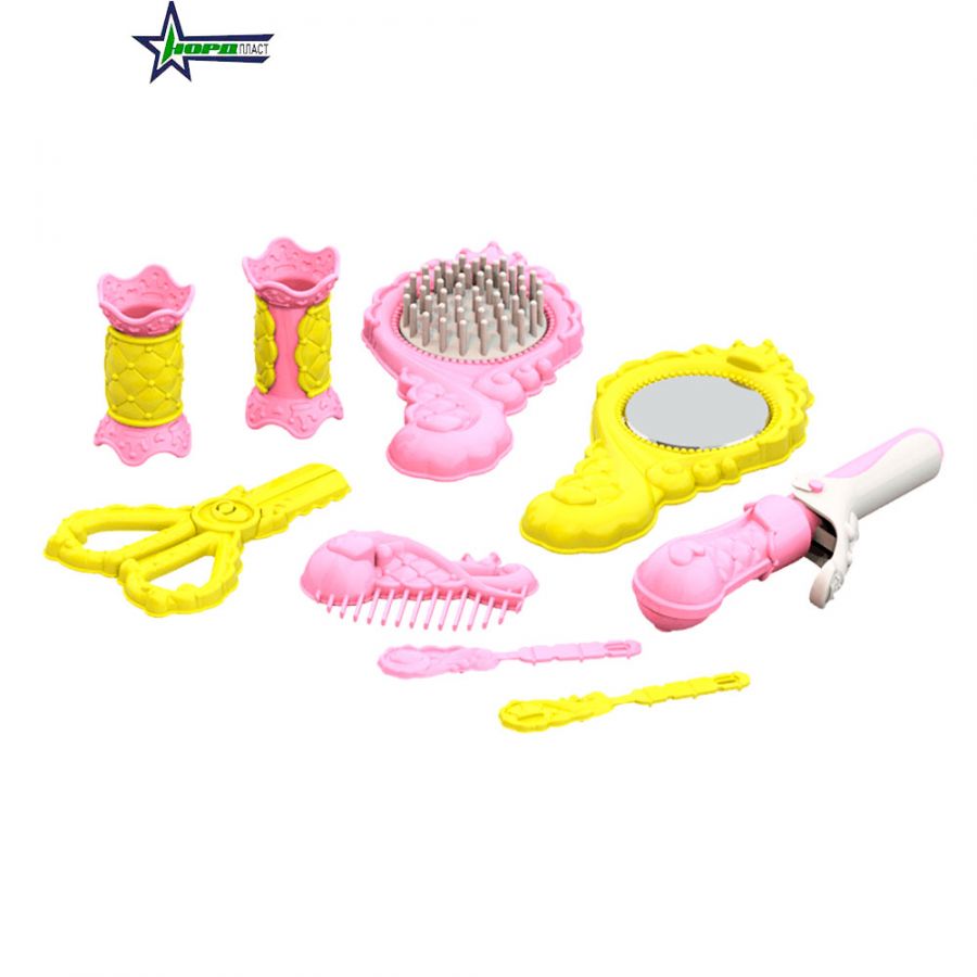 Парикмахерский набор (цветной) (9 пред. в пакете)