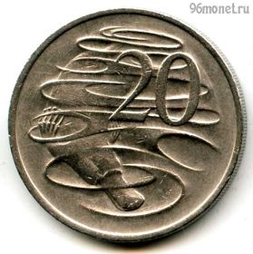 Австралия 20 центов 1973