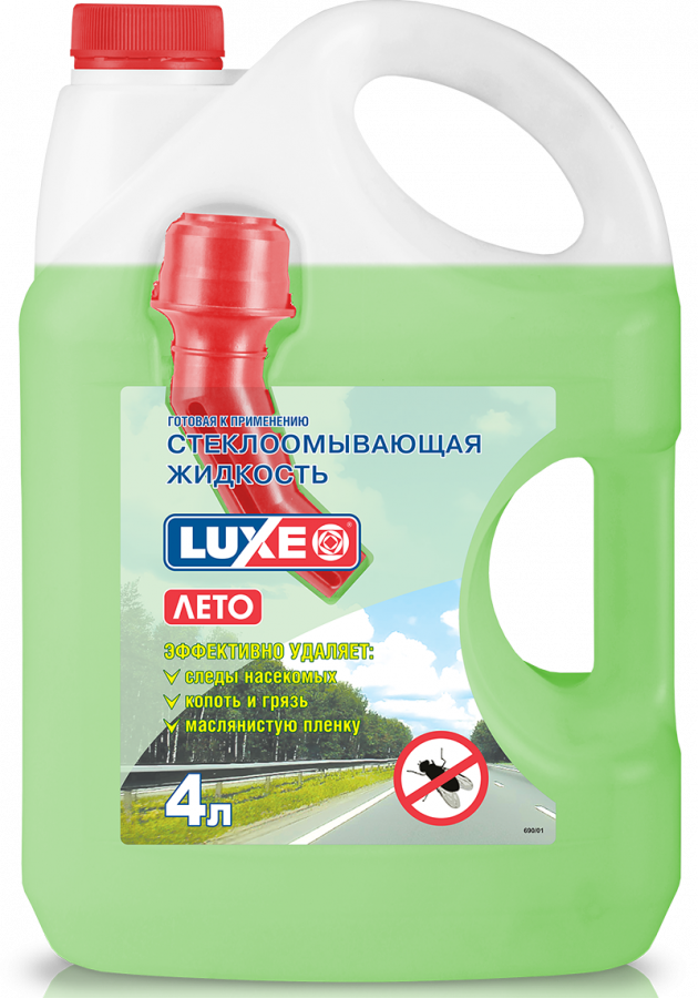 Очиститель стекол Luxe Лето, 4л