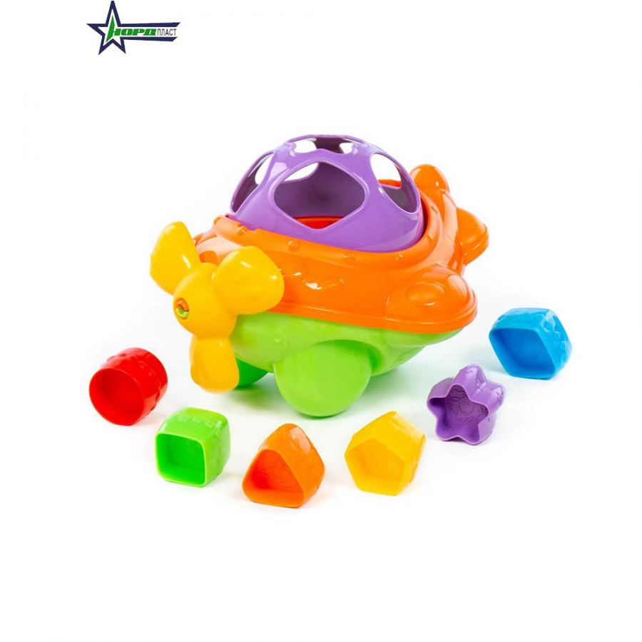 Дидактическая игрушка "Самолет"