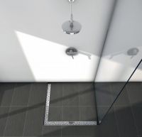 Душевой лоток Tece Drainline 100x100 611000 угловой без крышки схема 3 Душевой лоток Tece Drainline 100x100 611000 угловой без крышки схема 3