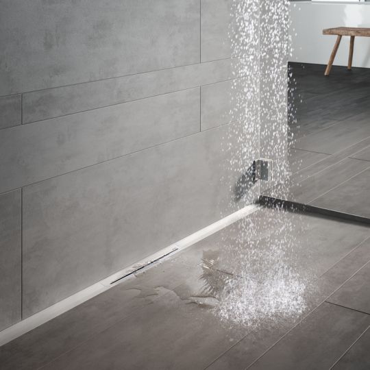 Душевой лоток TeceDrainprofile 120 6712решеткой PVD схема 45