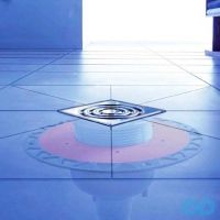 Дренажный душевой трап TeceDrainpoint S130 3601300 вертикальныйдекоративной решеткойфланцем схема 2