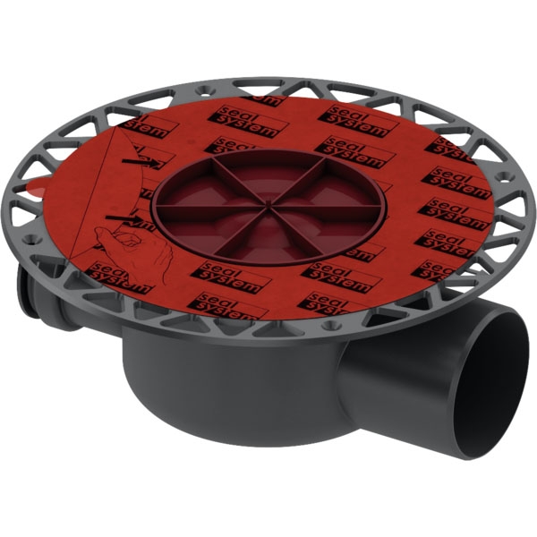 Изображение Дренажный трап TeceDrainpointDN70 3603500 без декоративной решетки