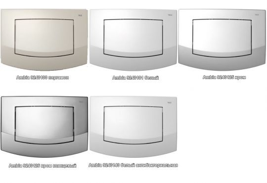 TECE пластиковая кнопка (клавиша) смыва TECEambia 92401 схема 2