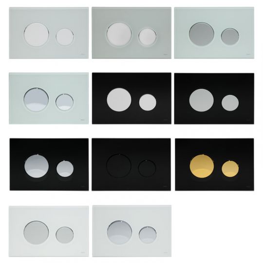 TECE стеклянная кнопка (клавиша) смыва TECEloop 924065 схема 2 TECE стеклянная кнопка (клавиша) смыва TECEloop 924065 схема 2