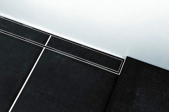 Душевой лоток Tece Linus 90 15103099решеткой Хром схема 3