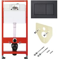 Инсталляция (монтажная рама) для подвесного унитаза Tece Base K440407кнопкой смыва схема 1 Инсталляция (монтажная рама) для подвесного унитаза Tece Base K440407кнопкой смыва схема 1