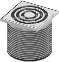 Трап для душа TeceDrainpoint 110 KDP-S110решеткой Хром схема 3