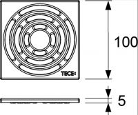 Трап для душа TeceDrainpoint 120 KDP-S120 схема 13