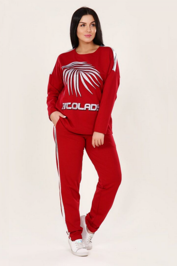 345 Костюм Fitolady [бордовый]