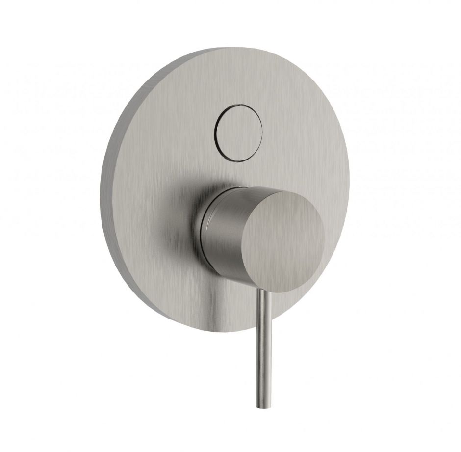 Изображение Fima carlo frattini Spillo steel смеситель с переключателем для ванны/душа F3079E2INOX