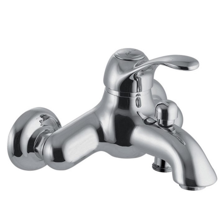 Смеситель без душевого комплекта Fima carlo frattini Lamp/Bell F3304/1 настенный ФОТО