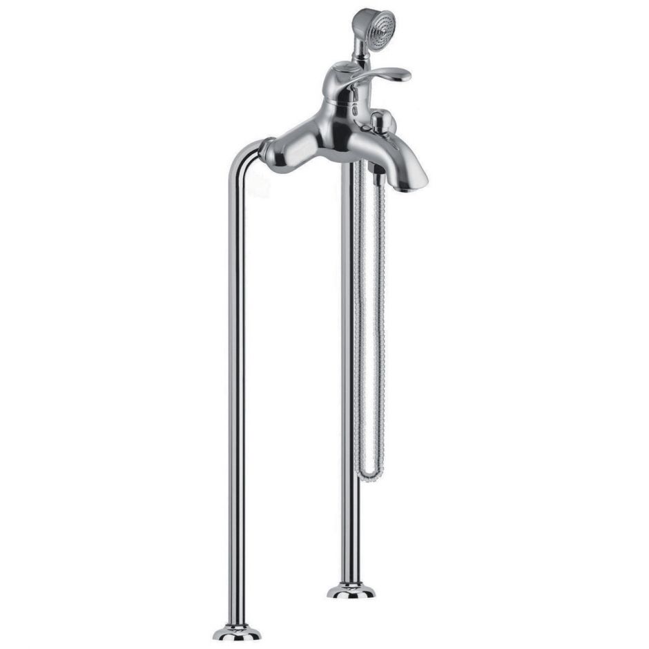 Изображение Напольный смеситель Fima carlo frattini Lamp/Bell F3304/4 для ванны с душем