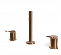 Смеситель к борту ванны Fima carlo frattini Flo F3814/1N схема 12