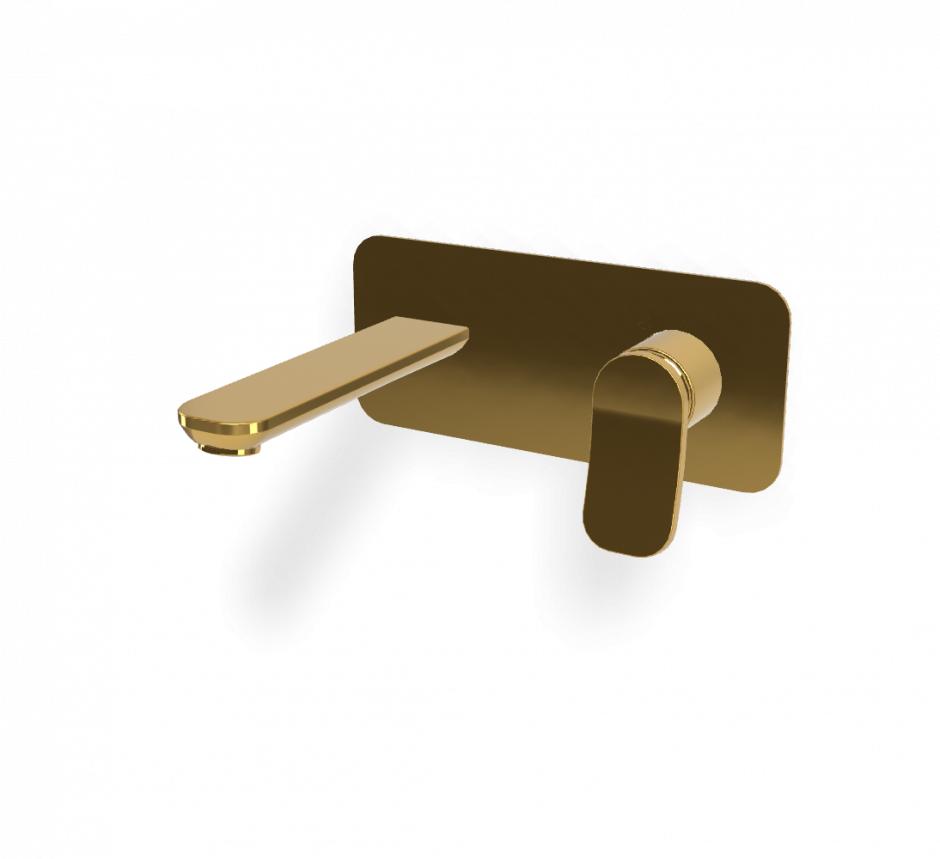 Смеситель для раковины настенный Fima carlo frattini Flo F3821WX5 излив 150мм ФОТО