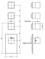 Fima carlo frattini Fimatherm смеситель для ванны/душа F3973X3 схема 2