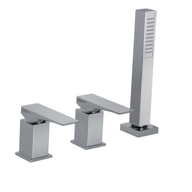 Изображение Fima carlo frattini Zeta Смеситель к борту ванны F3974/1N