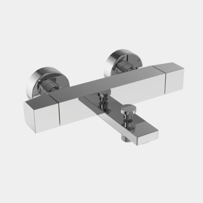 Изображение Fima carlo frattini Fimatherm Термостатический смеситель на ванну внешний без душевого комплекта F4244/1