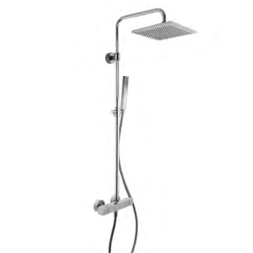 Душевая стойка с тропическим душем Fima - carlo frattini Wellness F4255/Q255 ФОТО