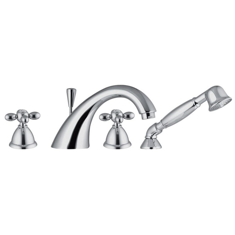 Смеситель для ванны и душа Fima carlo frattini Olivia F5014 цена от 102 407 ₽ Фото Смеситель для ванны и душа Fima carlo frattini Olivia F5014