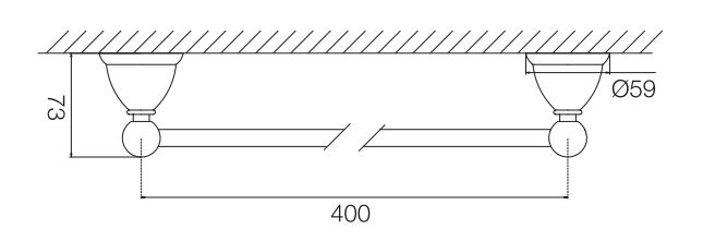 Изображение Fima - carlo frattini Style полотенцедержатель F6040/40