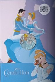 75 лет со дня выхода мультфильма "Золушка " 10 евро Франция 2025