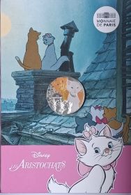 55 лет со дня выхода мультфильма "Аристократы " 10 евро Франция 2025