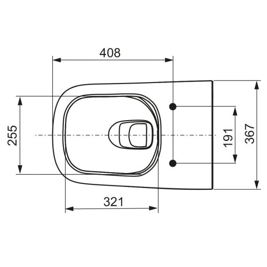 Унитаз TECE TECEneo 9700205 с функцией биде схема 4