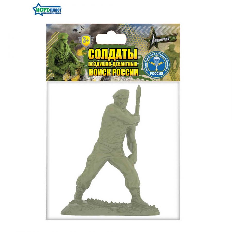 Солдаты ВДВ России (1 шт. в пакете: десантник с лопаткой или стрелок из пистолета в ассорт.)