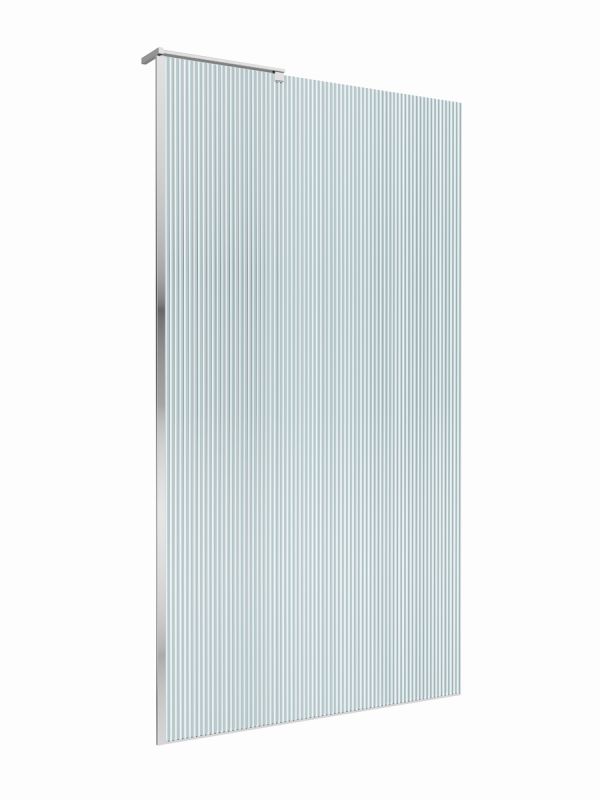 Душевая перегородка BelBagno UNO-L-1-TB-100-FL-Cr 100x200