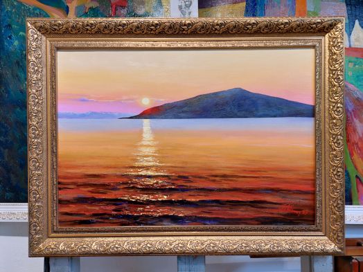 картина "Байкал, о.Большой Ушканий"