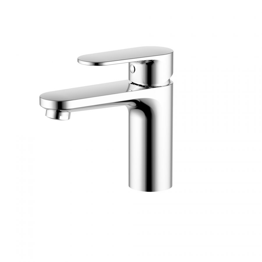 AQ1810CR НИКА смеситель для раковины 90 без донного клапана