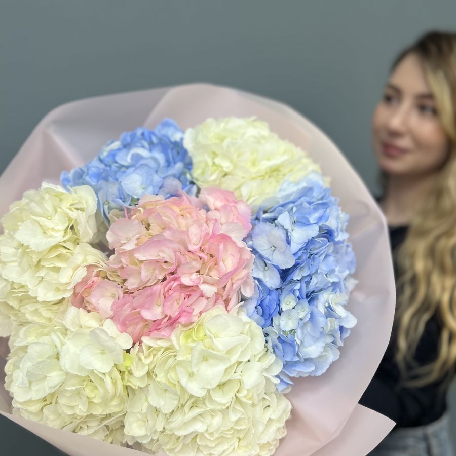 Монобукет из гортензии (от 5шт)