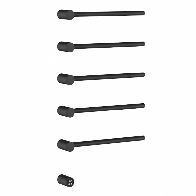 Полотенцесушитель электрический ABBER Charme AH4005B черный матовый