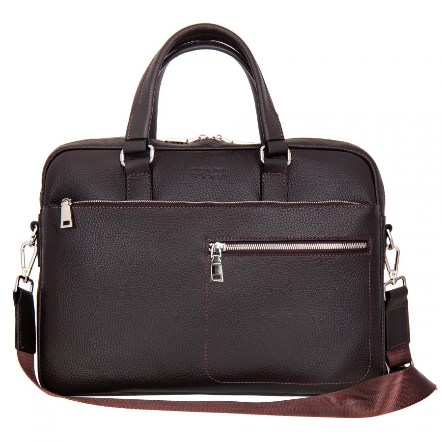 Бизнес-сумка Conti Uomo 7027 dark brown