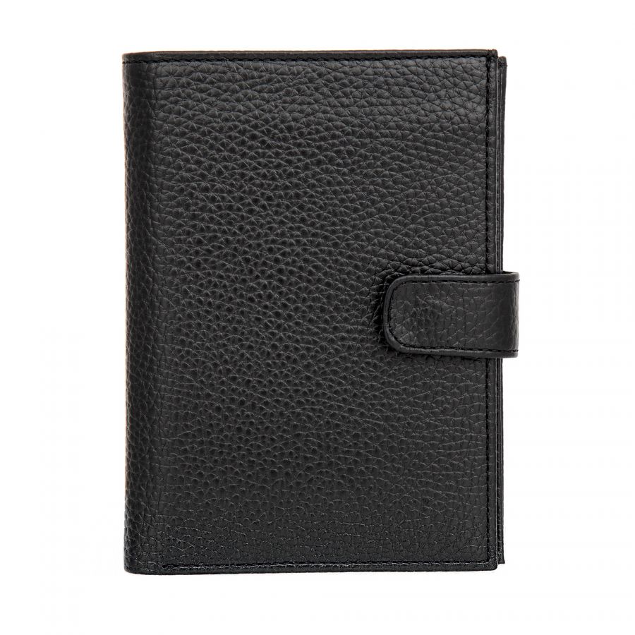 Портмоне с обложкой для автодокументов Sergio Belotti 700178 black