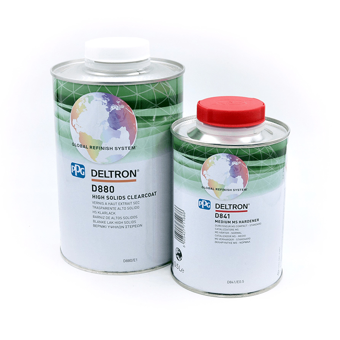 PPG Лак Deltron D880 1л.+ отвердитель, 0,5л.